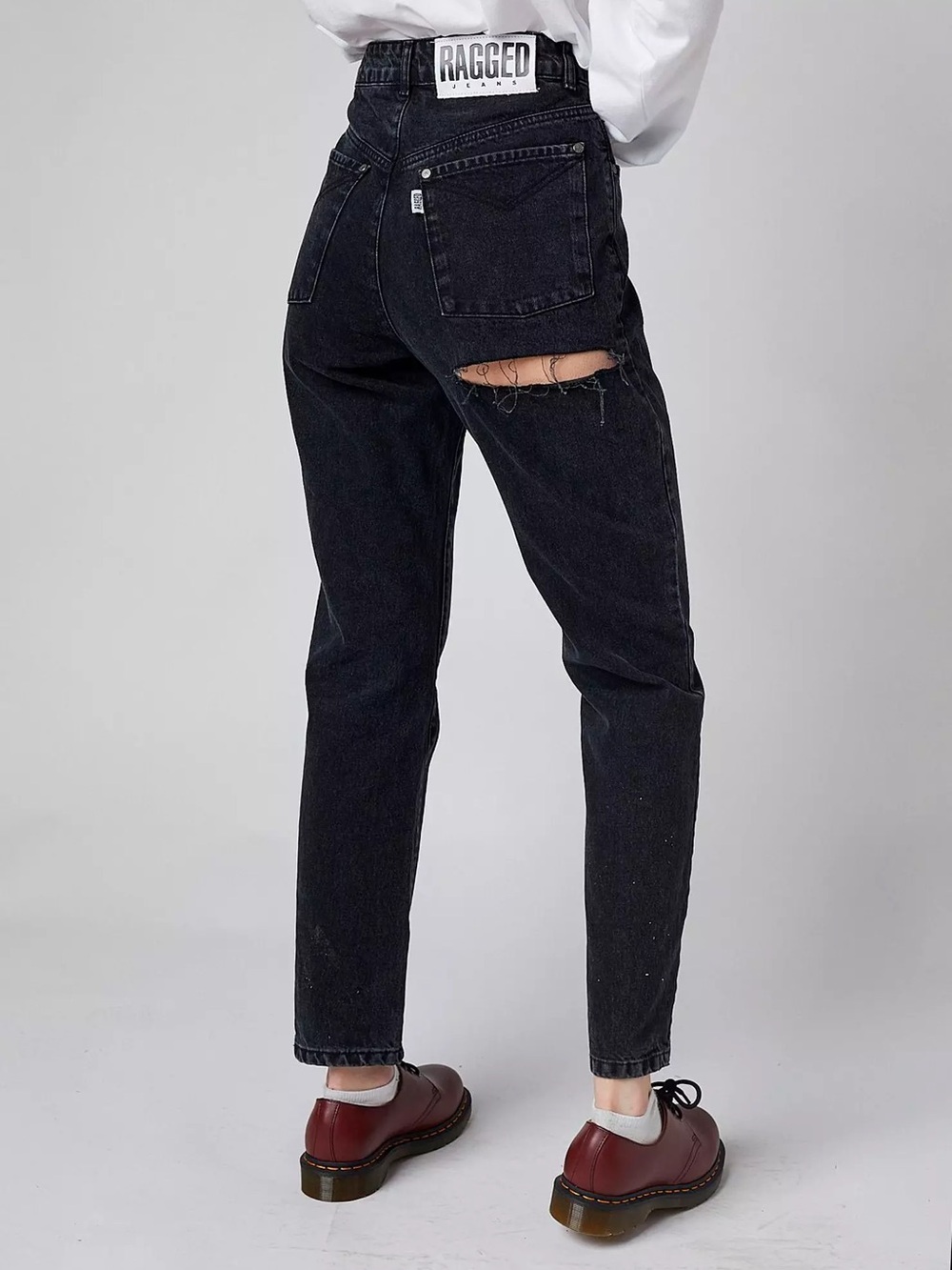 NWT The Ragged Priest Butt Cut Charcoal Jeans Size 28